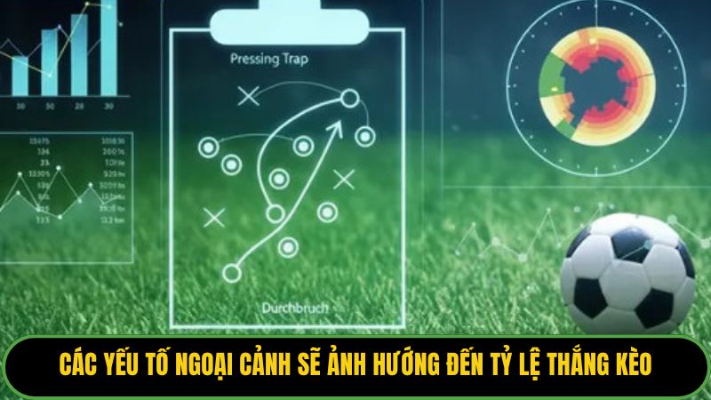Các yếu tố ngoại cảnh sẽ ảnh hướng đến tỷ lệ thắng kèo.