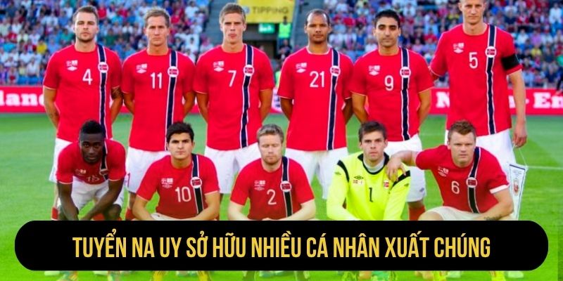 Tuyển Na Uy sở hữu nhiều cá nhân xuất chúng